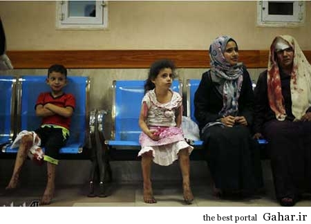 9304 6m401 کودکان غزه غرق در خون / عکس (18+)