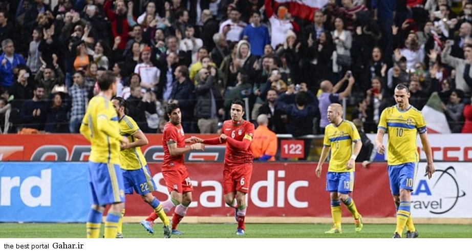 شکست بازیکنان تیم ملی ایران مقابل سوئد sweden vs iran ibrahimovic and nekonam شکست بازیکنان تیم ملی ایران مقابل سوئد