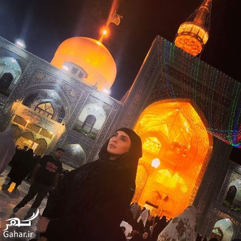 223664 Gahar ir عکس های جدید لیلا بلوکات در مشهد مقدس با نقاب!