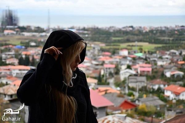 عکس عجیب سحر قریشی با تیپ خسته