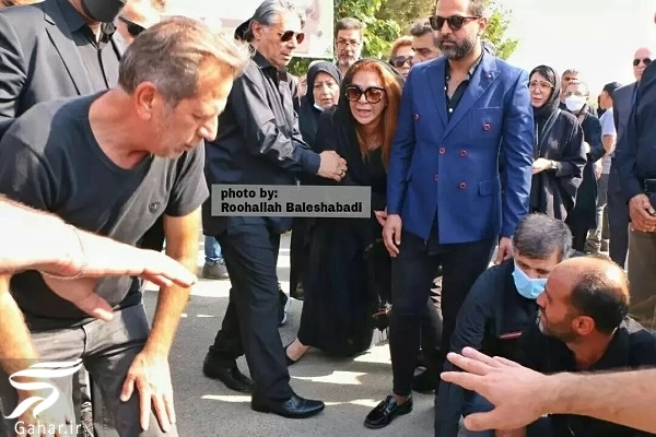 عکسهای مراسم خاکسپاری پسر نسرین مقانلو