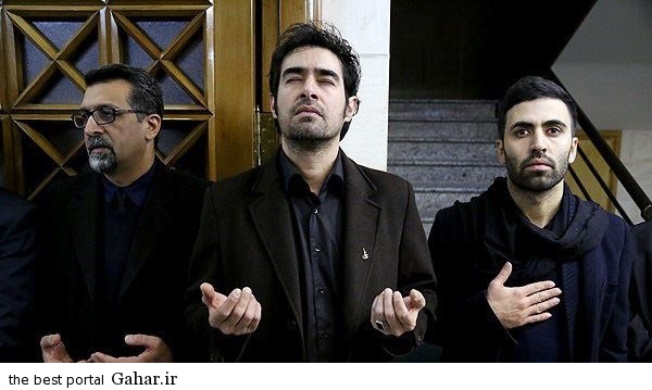 عکس های مراسم ختم پدر شهاب حسینی
