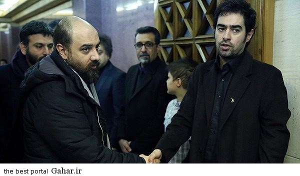 عکس های مراسم ختم پدر شهاب حسینی
