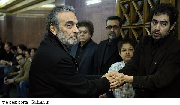 عکس های مراسم ختم پدر شهاب حسینی
