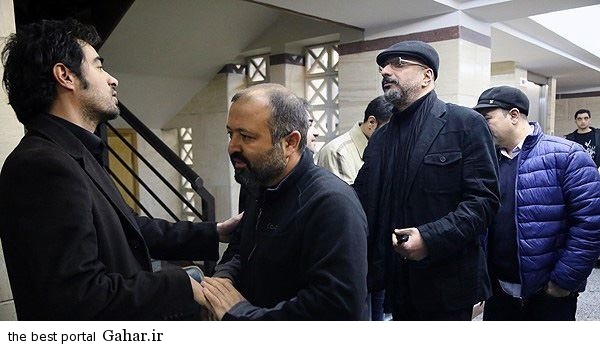 عکس های مراسم ختم پدر شهاب حسینی