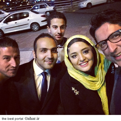 عکس سلفی نرگس محمدی و آندرانیک تیموریان در تبریز