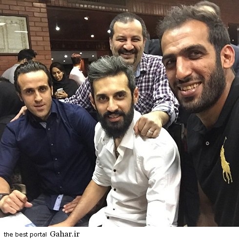 عکس سعید معروف به همراه علی کریمی