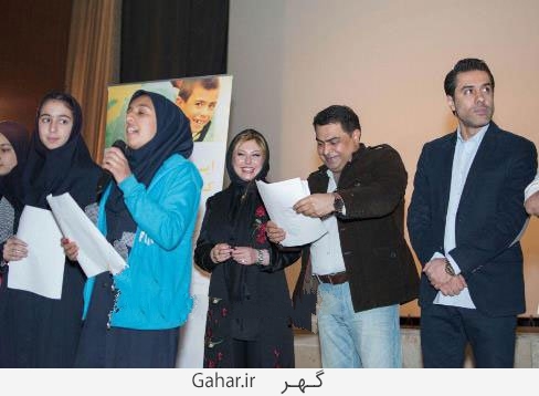 عکس های بازیگران در کنار کودکان کار