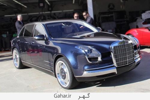 خودروی عجیب مرسدس بنز رویال 600 / عکس