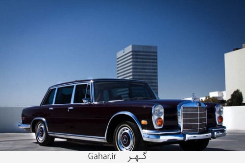 خودروی عجیب مرسدس بنز رویال 600 / عکس