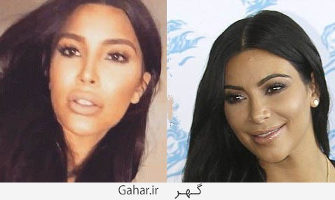 عکس های شباهت عجیب یک زن به کیم کارداشیان