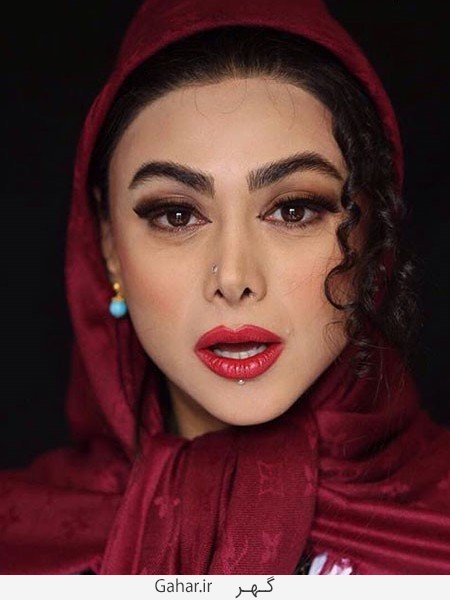 عکس های دیدنی از آرایش غلیظ آزاده صمدی
