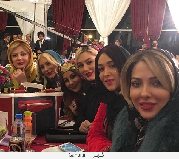 عکس دسته جمعی بازیگران زن ایرانی بی حجاب
