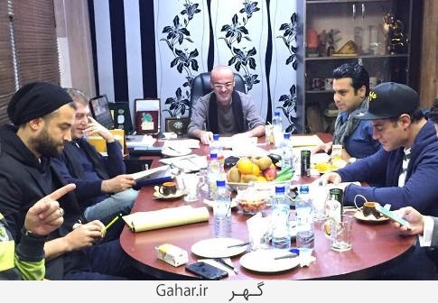 اولین عکس محمدرضا گلزار و بنیامین در پشت صحنه سلام بمبئی