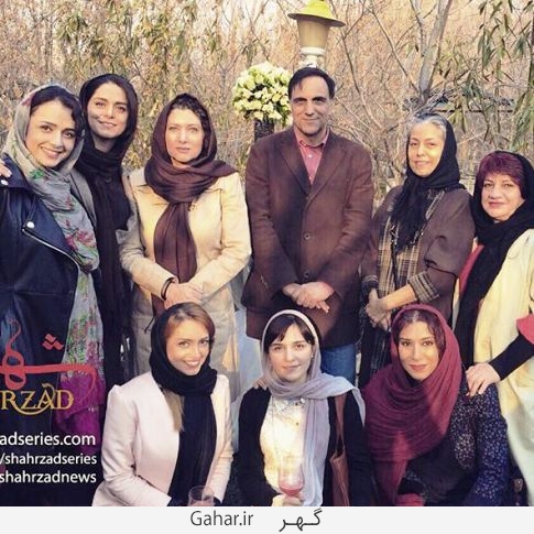 عکس بازیگران زن شهرزاد بدون گریم در یک قاب