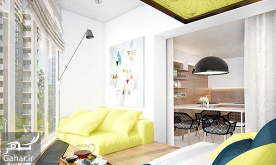 راهنمای دکوراسیون داخلی آپارتمان با رنگ های متفاوت