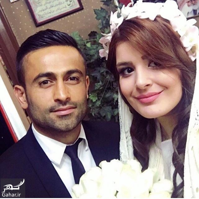 امید ابراهیمی ازدواج کرد / عکس همسر امید ابراهیمی