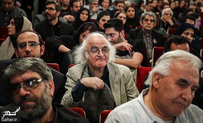 عکسهای بازیگران در مراسم چهلم علی معلم