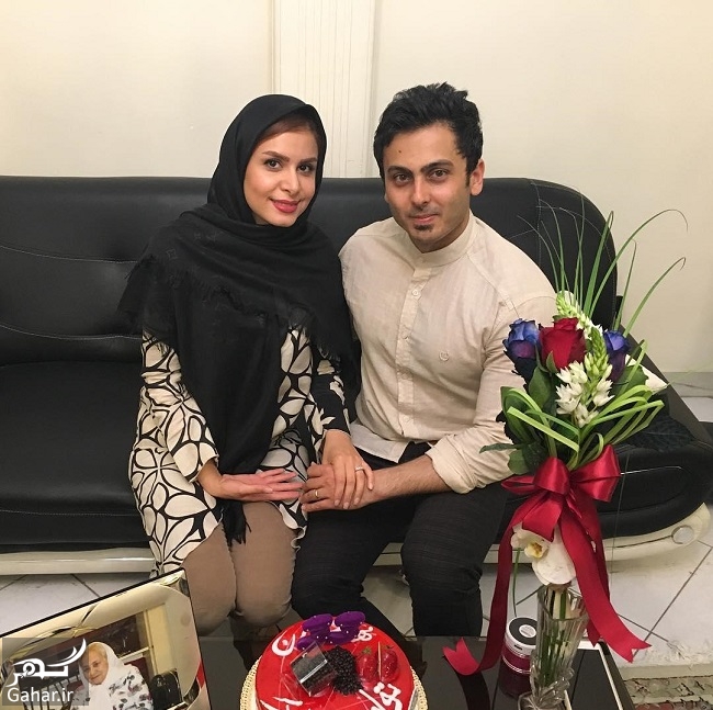 عکس جشن تولد همسر نجمه جودکی مجری تلویزیون