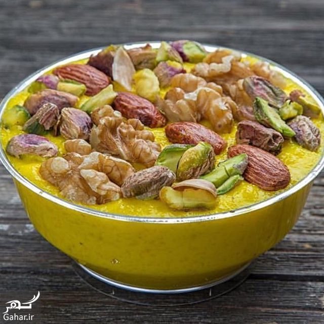 تزیین شله زرد نذری و سفره افطار فوق العاده زیبا