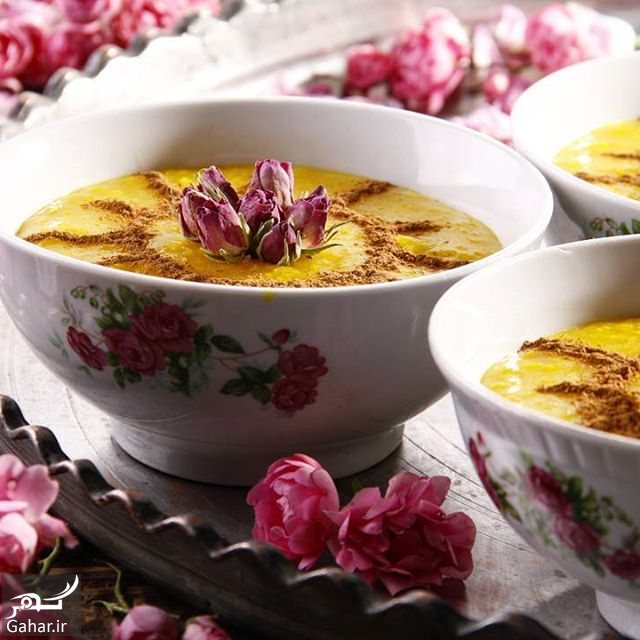 تزیین شله زرد نذری و سفره افطار فوق العاده زیبا