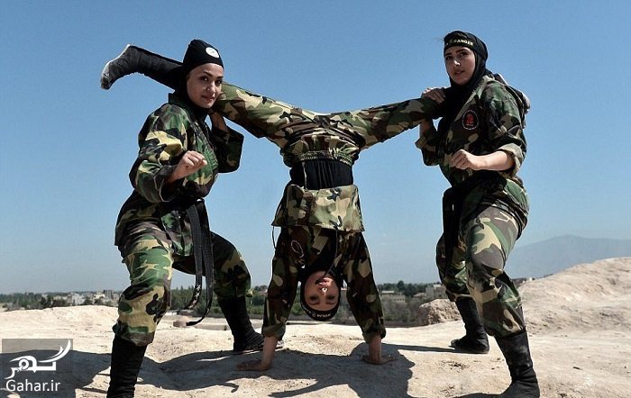 عکس های زنان و دختران نینجا کار تهرانی