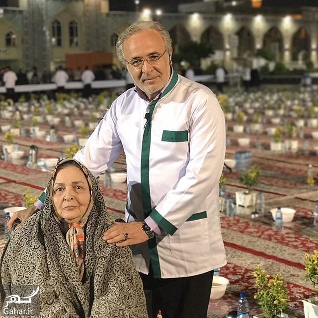 عکس سید کاظم احمدزاده و مادرش + بیوگرافی