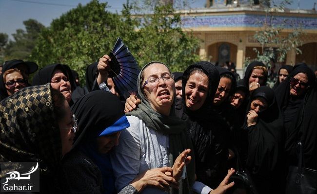 عکس های غم انگیز مراسم تشییع بنیتا 8 ماهه