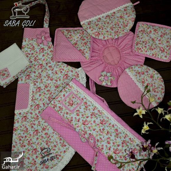 مدلهای فوق العاده زیبا سرویس آشپزخانه عروس دست دوز (سری اول)