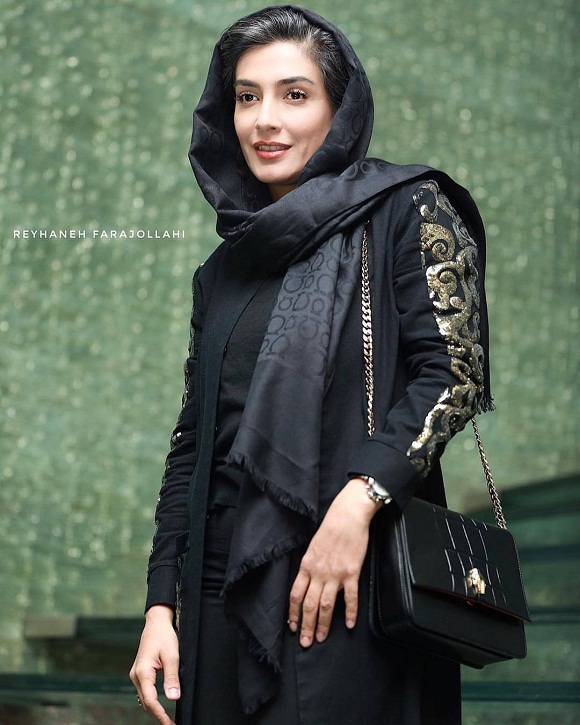 عکسهای لیلا زارع در اکران خصوصی فیلم غیرمجاز