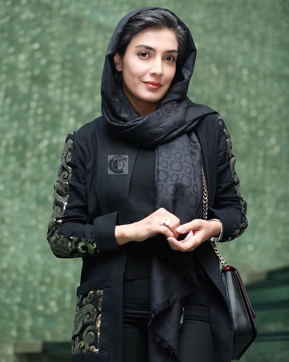عکسهای لیلا زارع در اکران خصوصی فیلم غیرمجاز