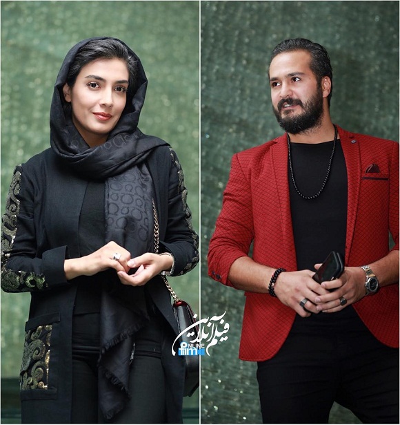 عکسهای لیلا زارع در اکران خصوصی فیلم غیرمجاز