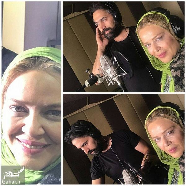 خوانندگی بهاره رهنما و همسرش / عکس