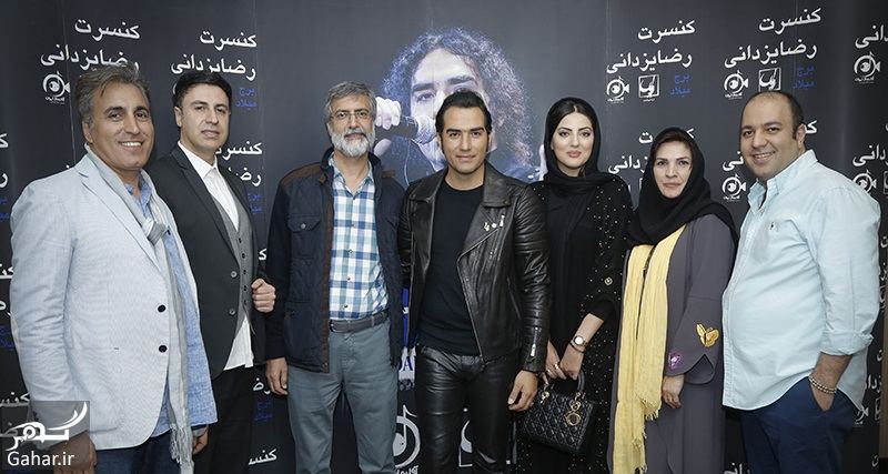 عکسهای بازیگران زن در کنسرت رضا یزدانی