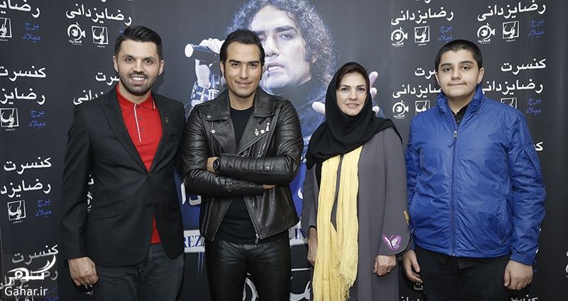 عکسهای بازیگران زن در کنسرت رضا یزدانی
