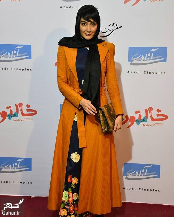 عکسهای مریم معصومی در اکران فیلم خالتور با تیپ و مدل موی متفاوت