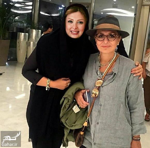 نیوشا ضیغمی در کنار گوگوش خواننده / عکس