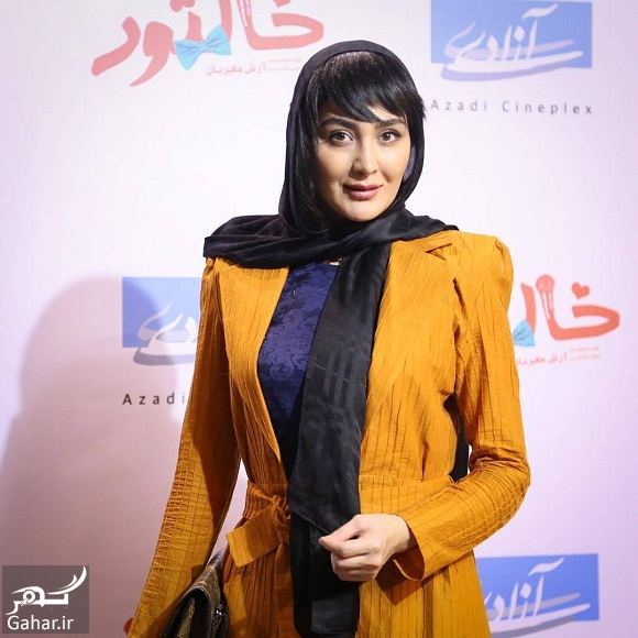 عکسهای مریم معصومی در اکران فیلم خالتور با تیپ و مدل موی متفاوت