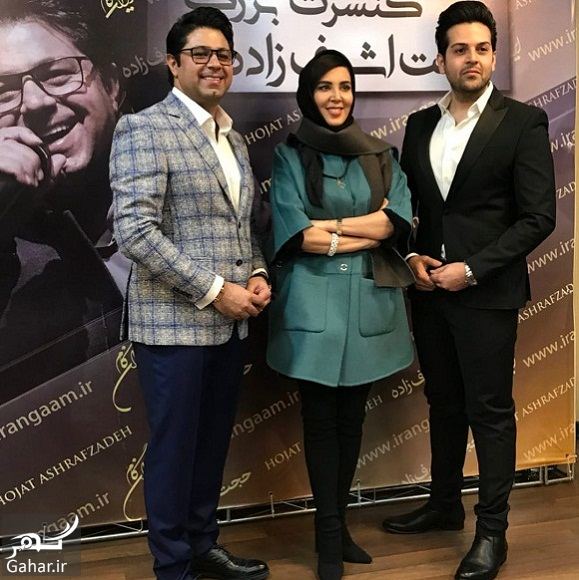 عکس استایل متفاوت لیلا بلوکات در کنسرت حجت اشرف زاده