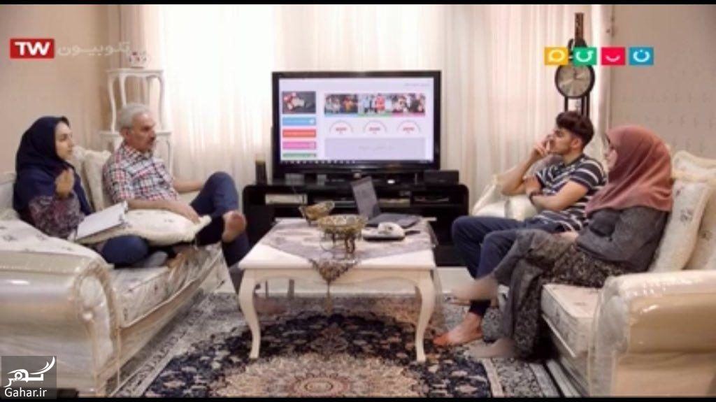 سانسور پای زن در شبکه نسیم به شکل عجیب! / عکس
