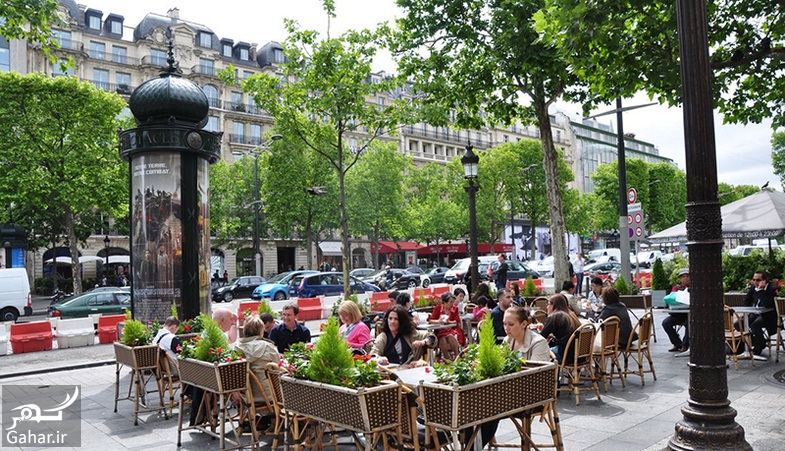 عکسهای دیدنی از خیابان شانزه لیزه پاریس معروف ترین خیابان جهان