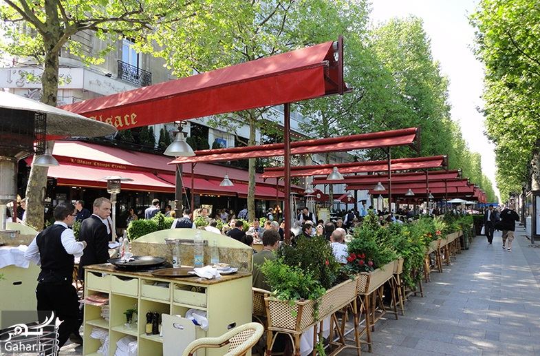 عکسهای دیدنی از خیابان شانزه لیزه پاریس معروف ترین خیابان جهان