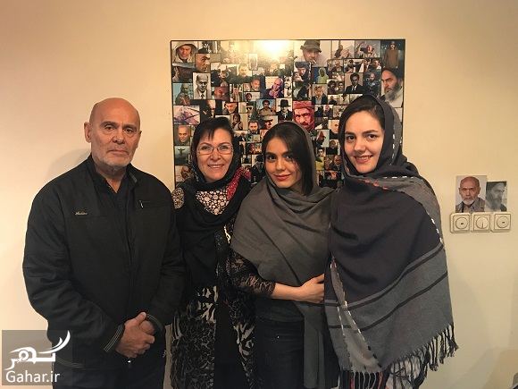 مهمانی آزاده زارعی در خانه جمشید هاشم پور / عکس