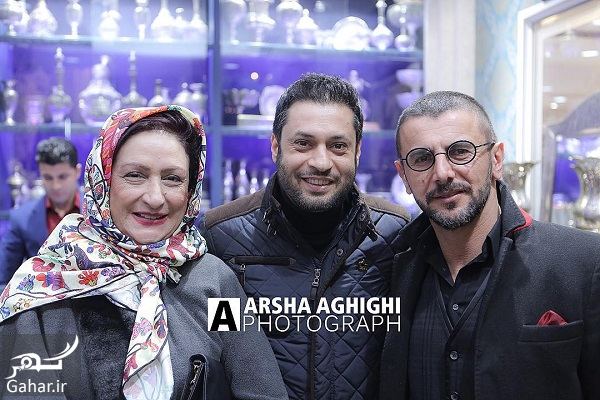 عکسهای بازیگران در افتتاحیه گالری همسر نیوشا ضیغمی