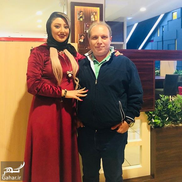 عکسهای جدید مهسا کاشف و پدرش