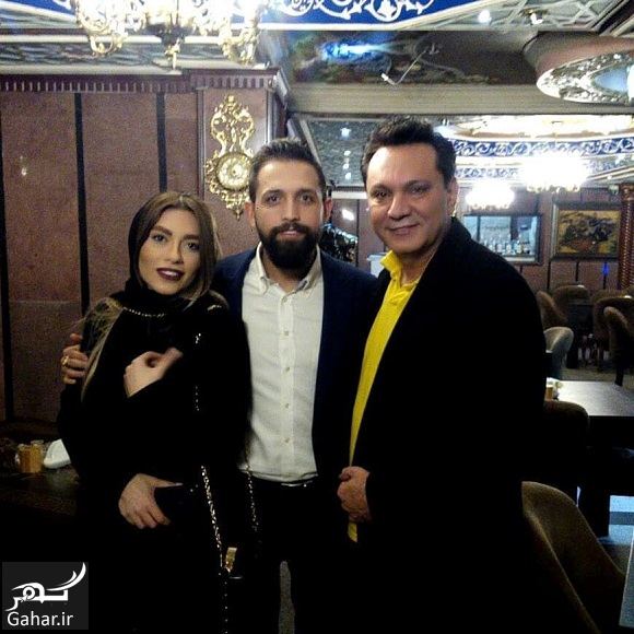 عکس بازیگر پرحاشیه و همسرش در رستوران, جدید 1400 -❤️ گهر