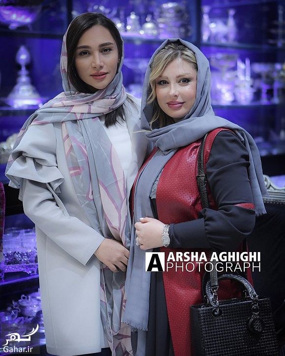 عکسهای بازیگران در افتتاحیه گالری همسر نیوشا ضیغمی