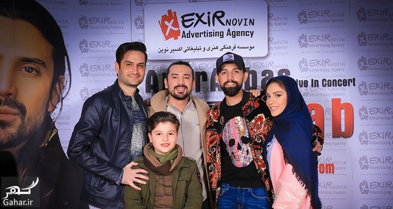 عکسهای محسن افشانی و همسرش در کنسرت امیرعباس گلاب