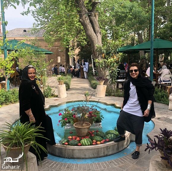 عکسهای بهاره رهنما و دخترش در تعطیلات نوروز با تیپ عجیب!