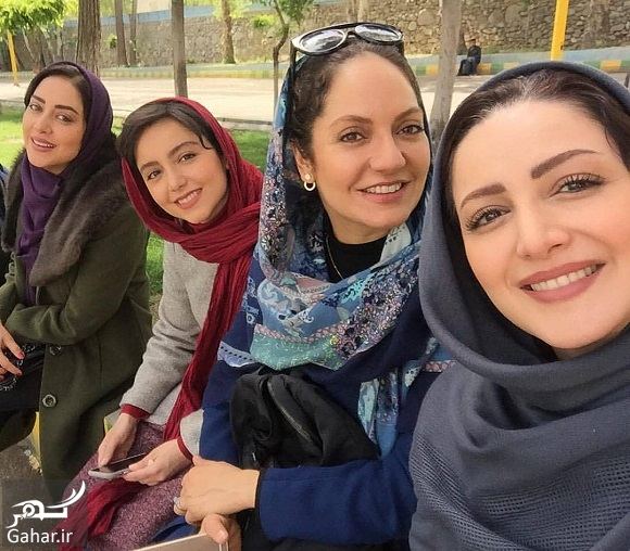 عکس سلفی بازیگران زن سریال گلشیفته